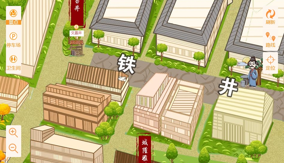 临潼智慧景区：手绘地图与语音导览的完美融合