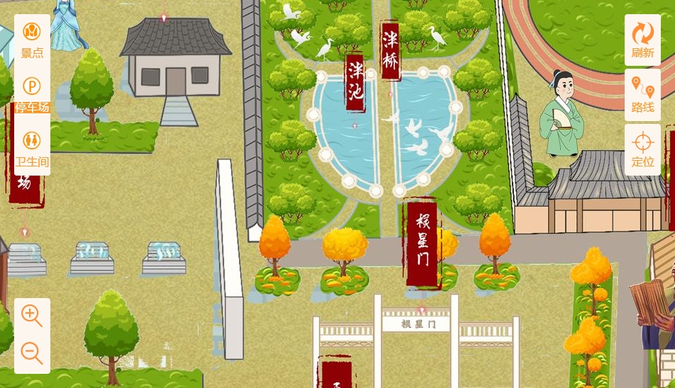 临潼手绘地图景区语音讲解导览系统：智慧景区建设的基石